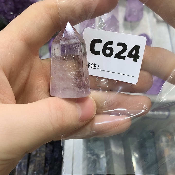 V***仔珠宝半成品未镶嵌水晶天然水晶c624