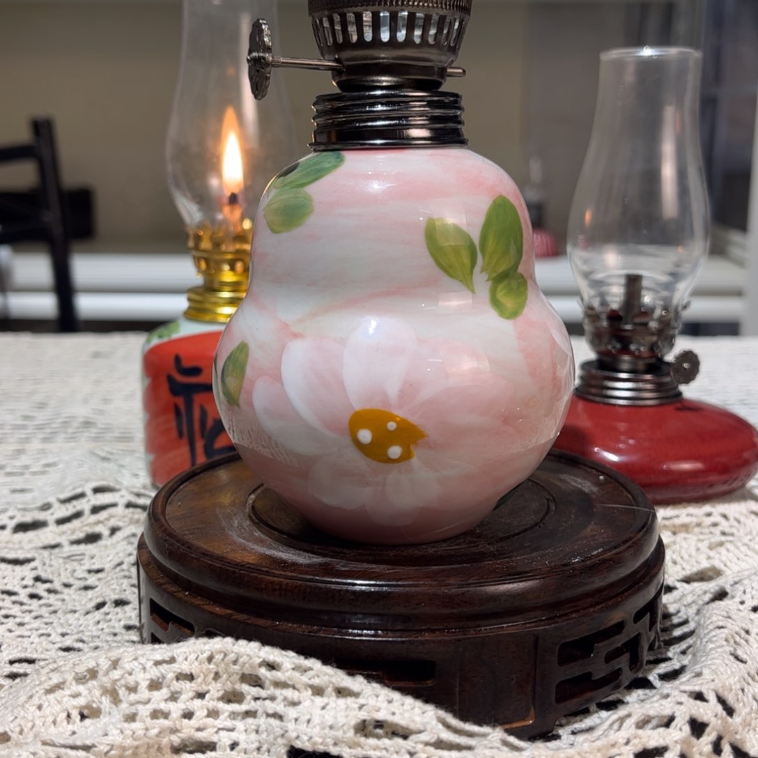 摆件景德镇陶瓷香薰灯