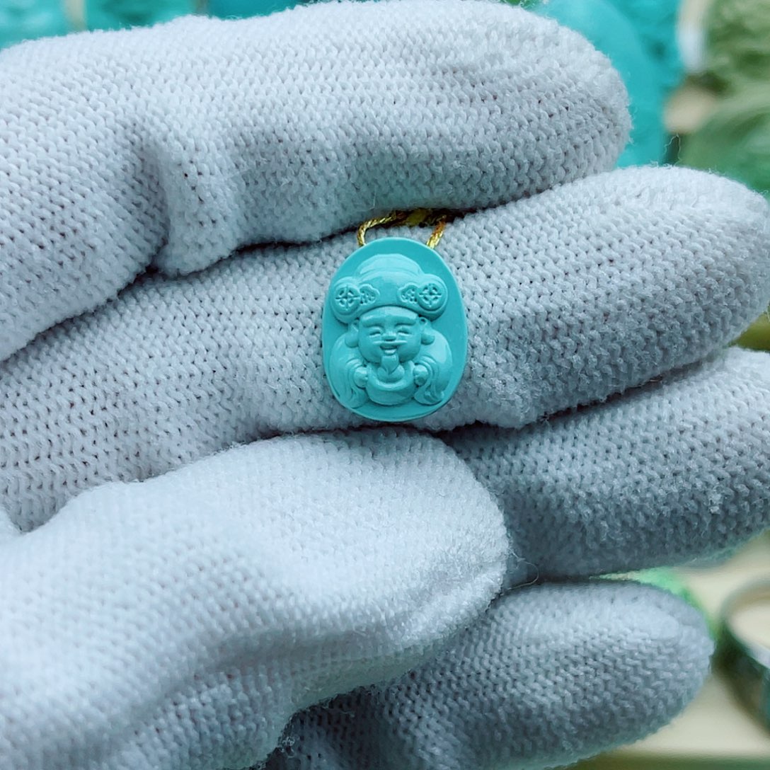 绿松石未镶嵌珠宝奇石