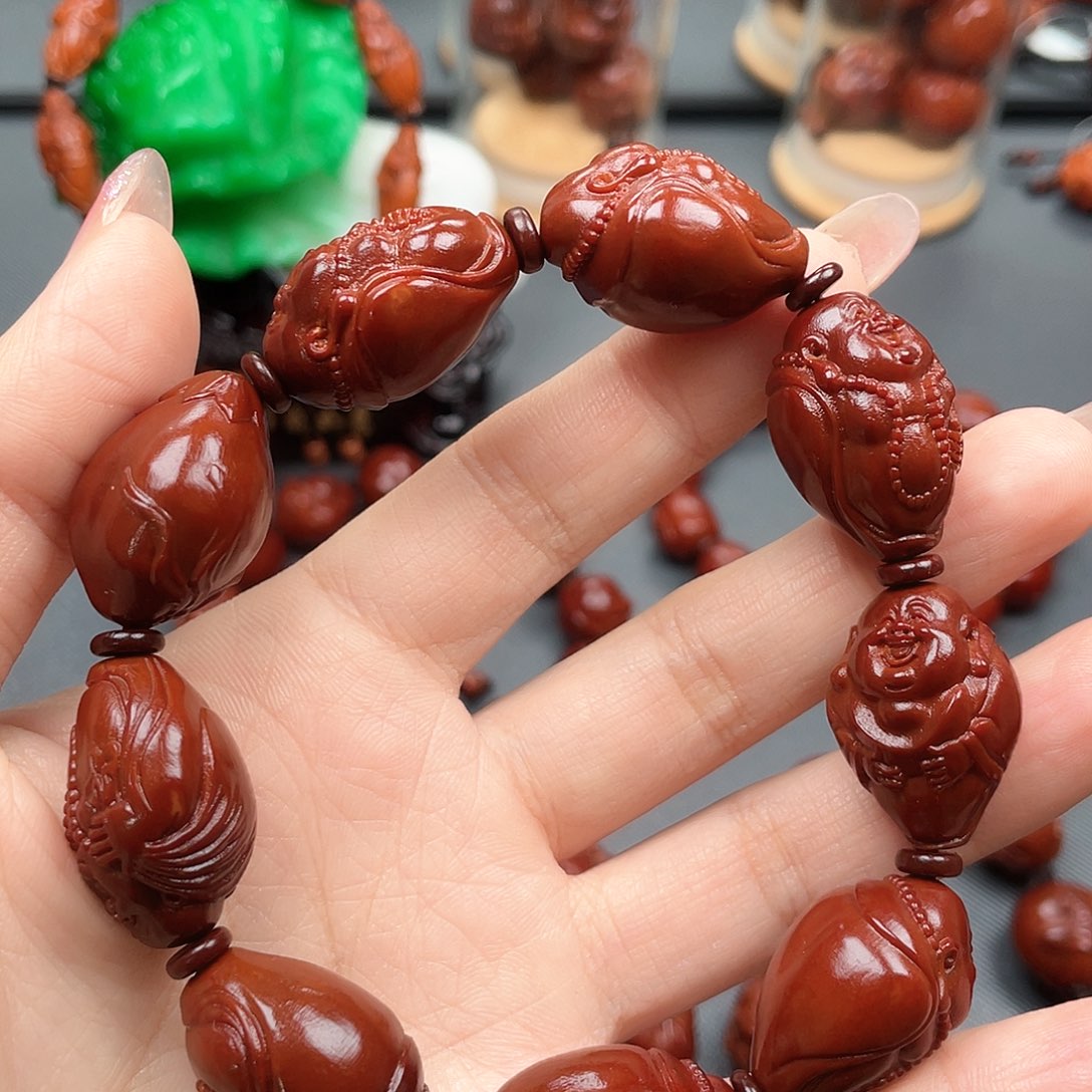 手串橄榄核弥勒手串