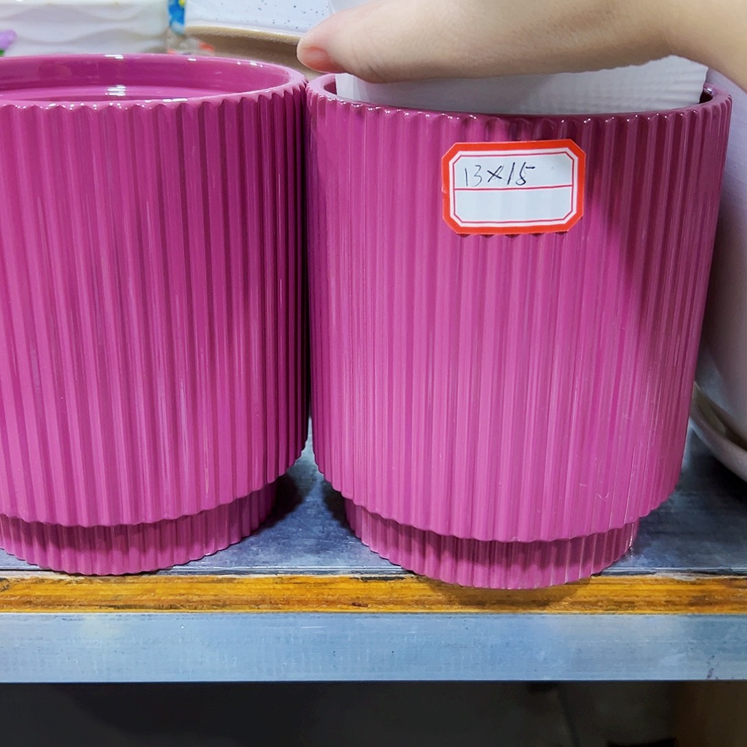 外贸尾单陶瓷花盆凑单10米包邮