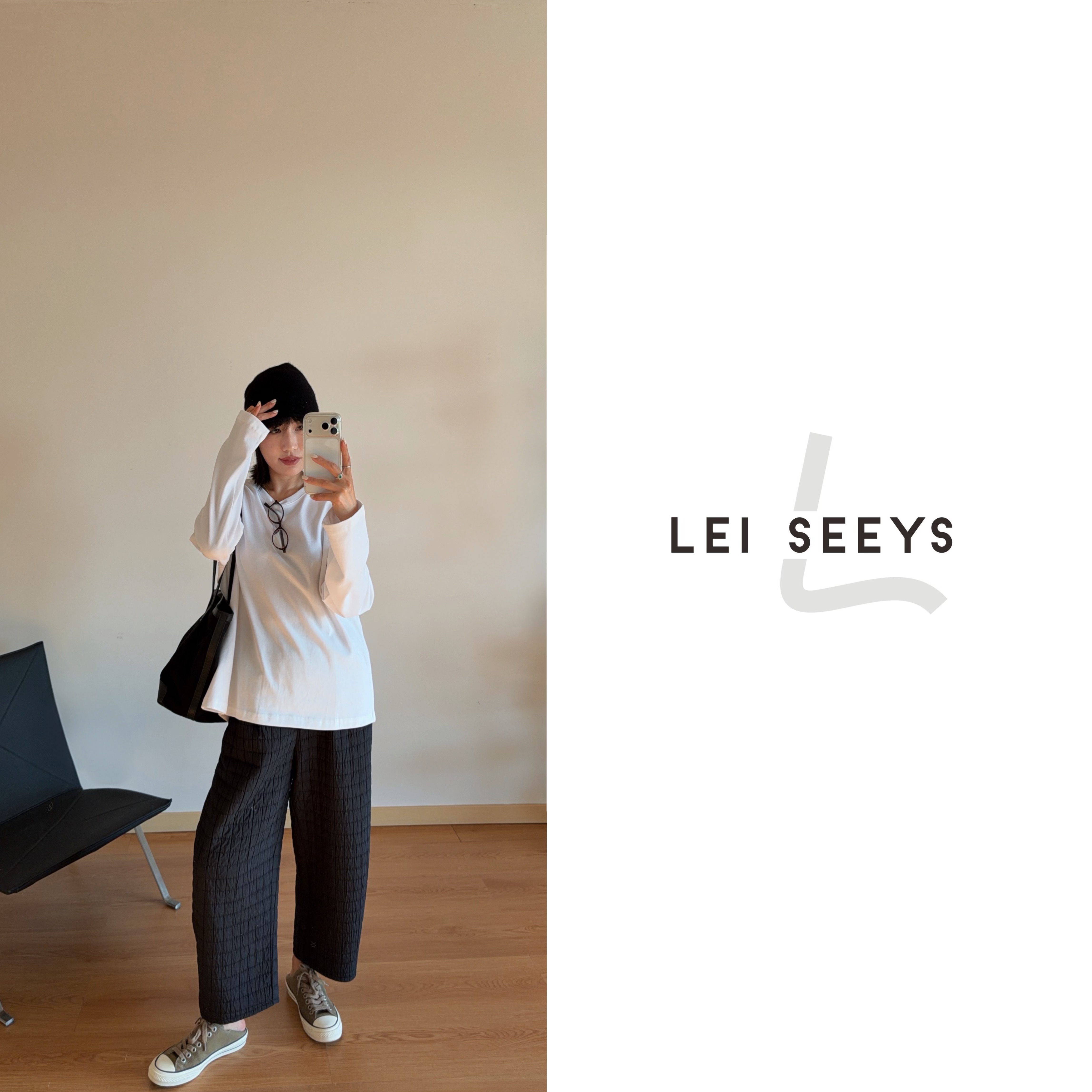 【LEI SEEYS】格子棉裤512576