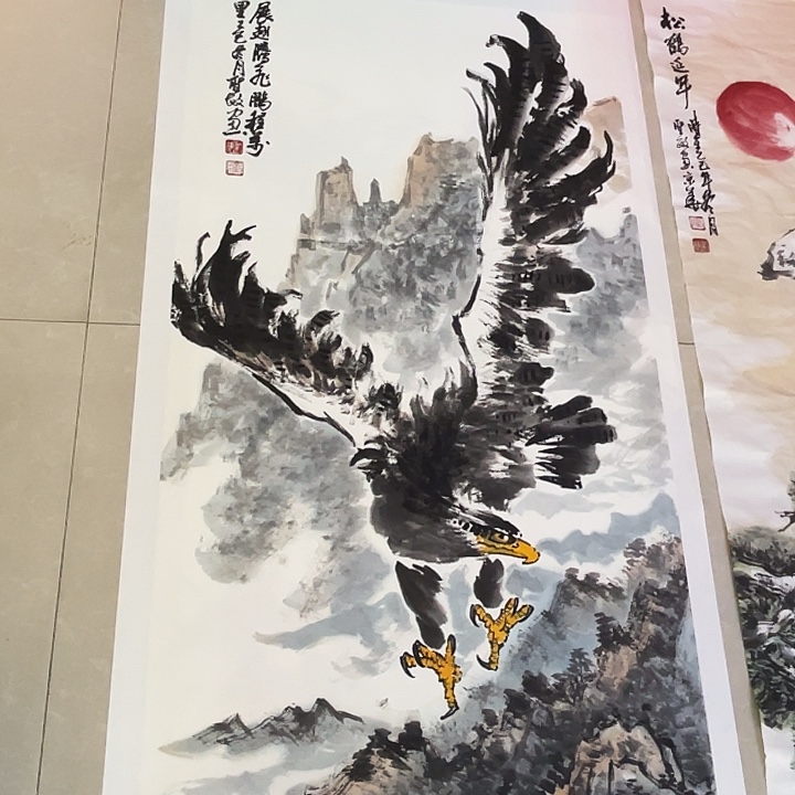 国画张圣敏先生纯手绘作品