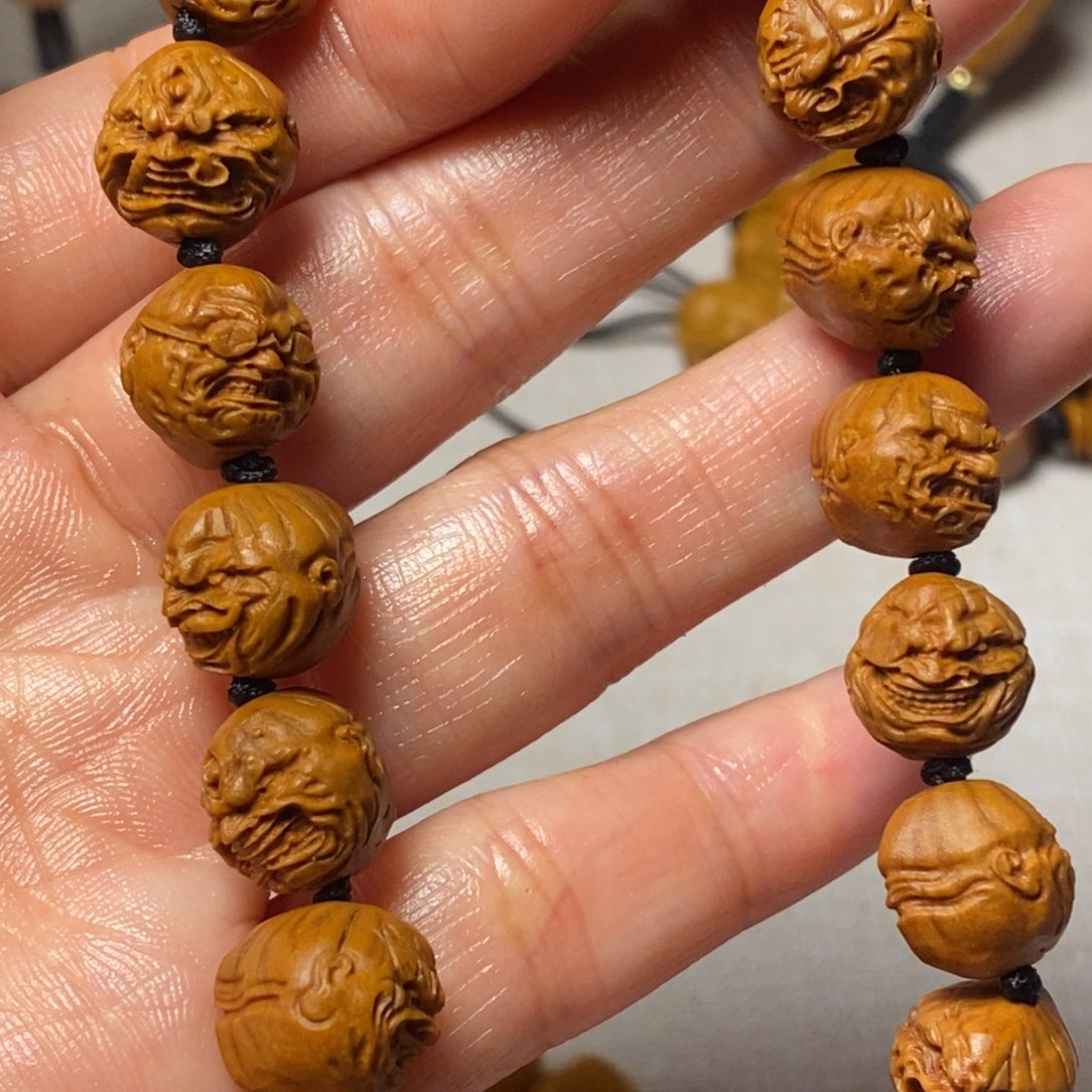 橄榄核手串/手链桃核小恶僧