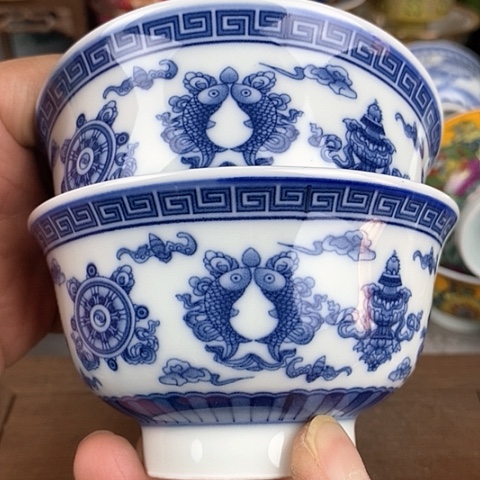 景德镇陶瓷藏式茶碗