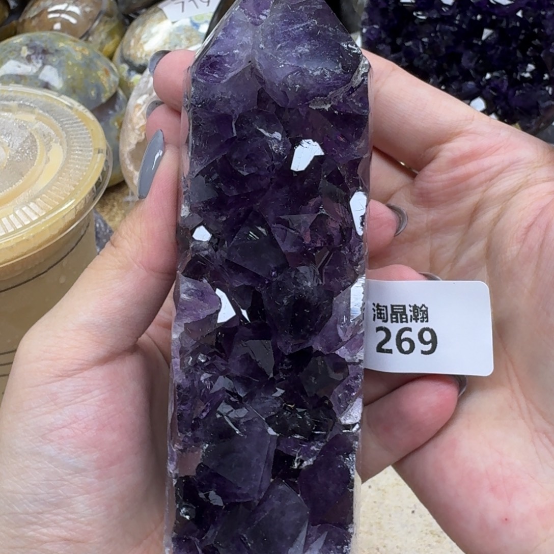 大型摆件（非配饰）未镶嵌紫晶