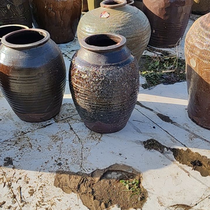 陶土老陶罐一物一拍瞧清看好不退不换