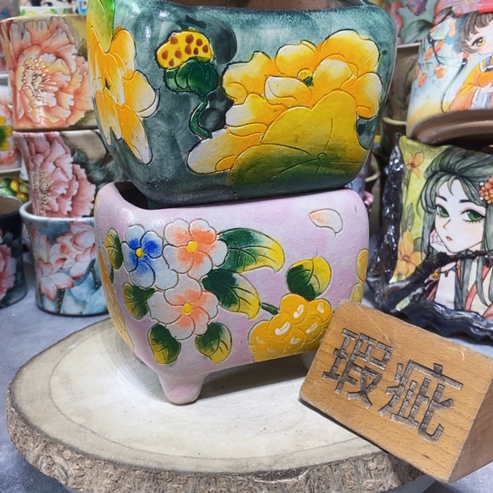 景德镇艺术手绘作品