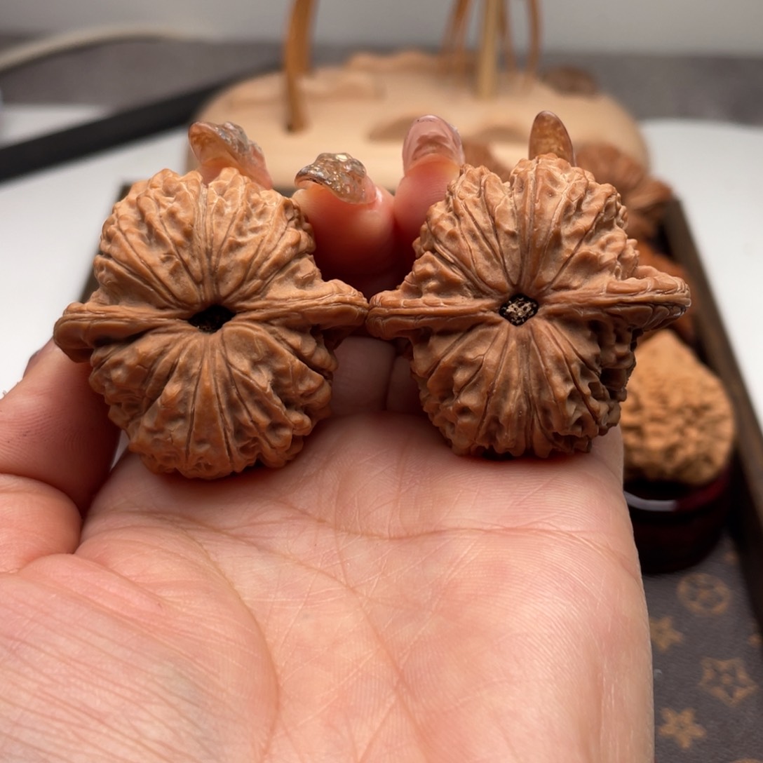 桃核把件我***.血麒麟全品41