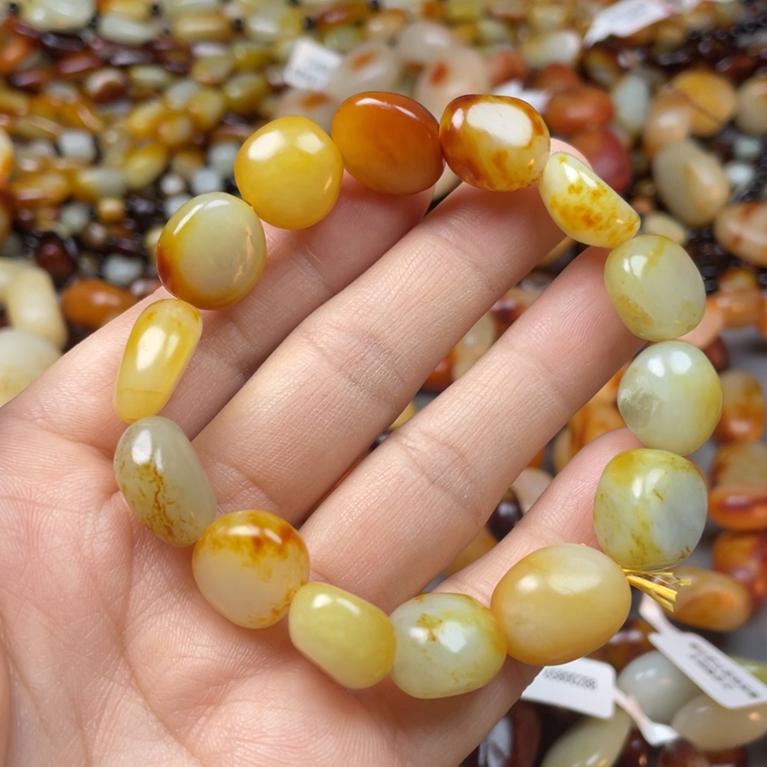 和田玉手链未镶嵌