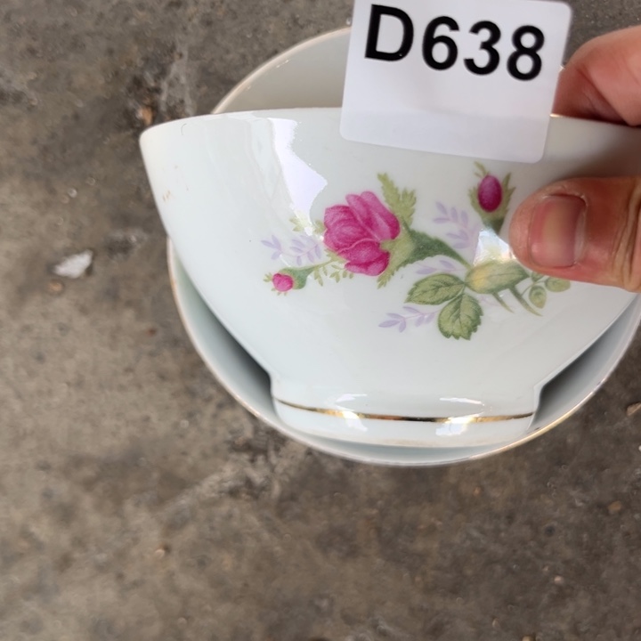 八九十年代高岭土盘碗碟有矿点D638