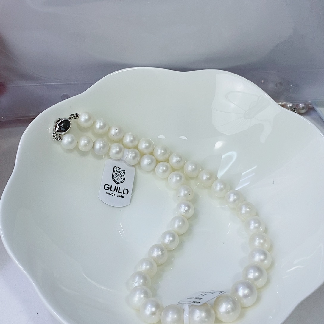 海水珍珠颈饰银S925镶嵌