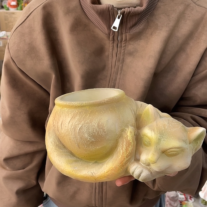 树脂样品样品样品狐狸盆