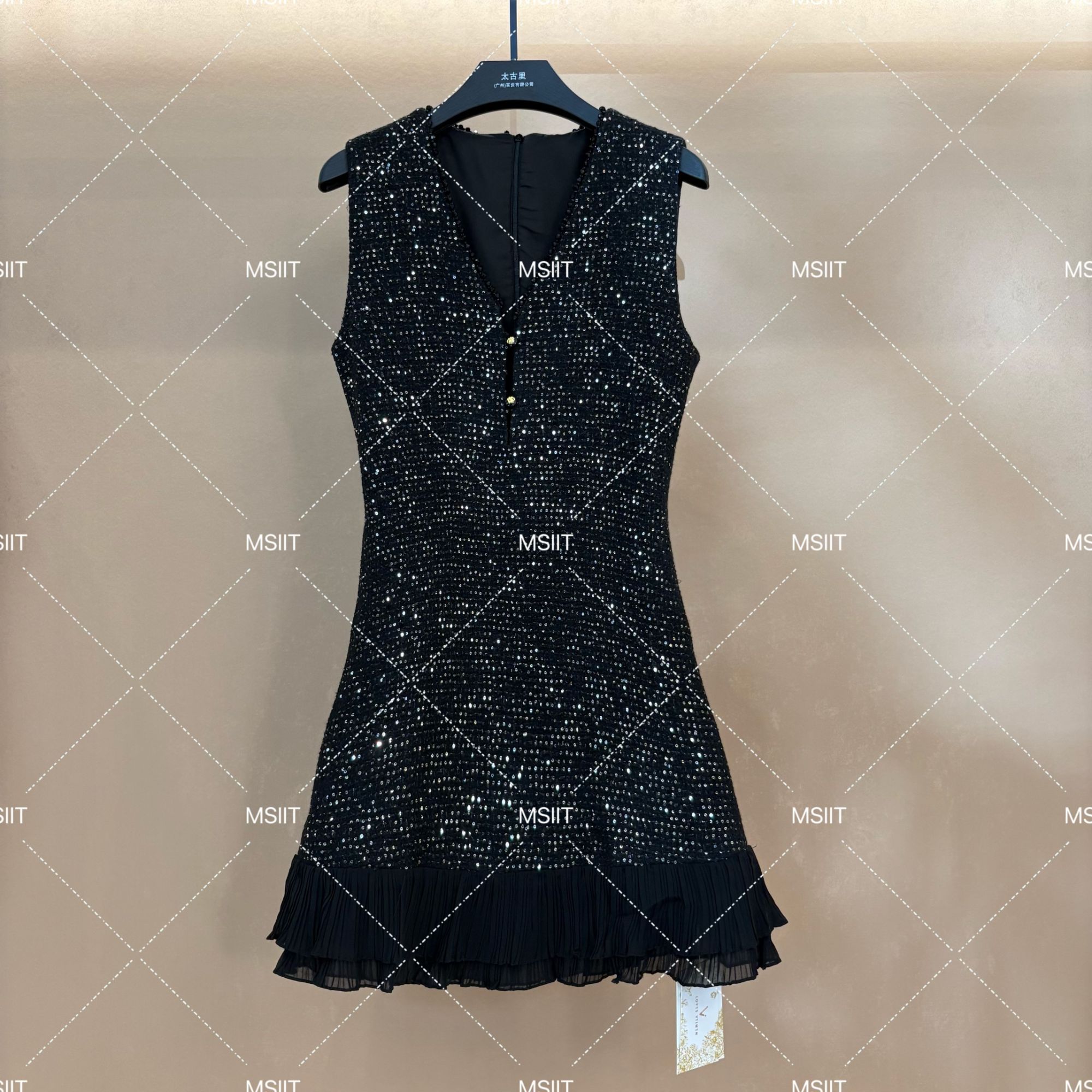 香风秋季新款显瘦国风时尚气质宽松连衣裙LOVES-A1574