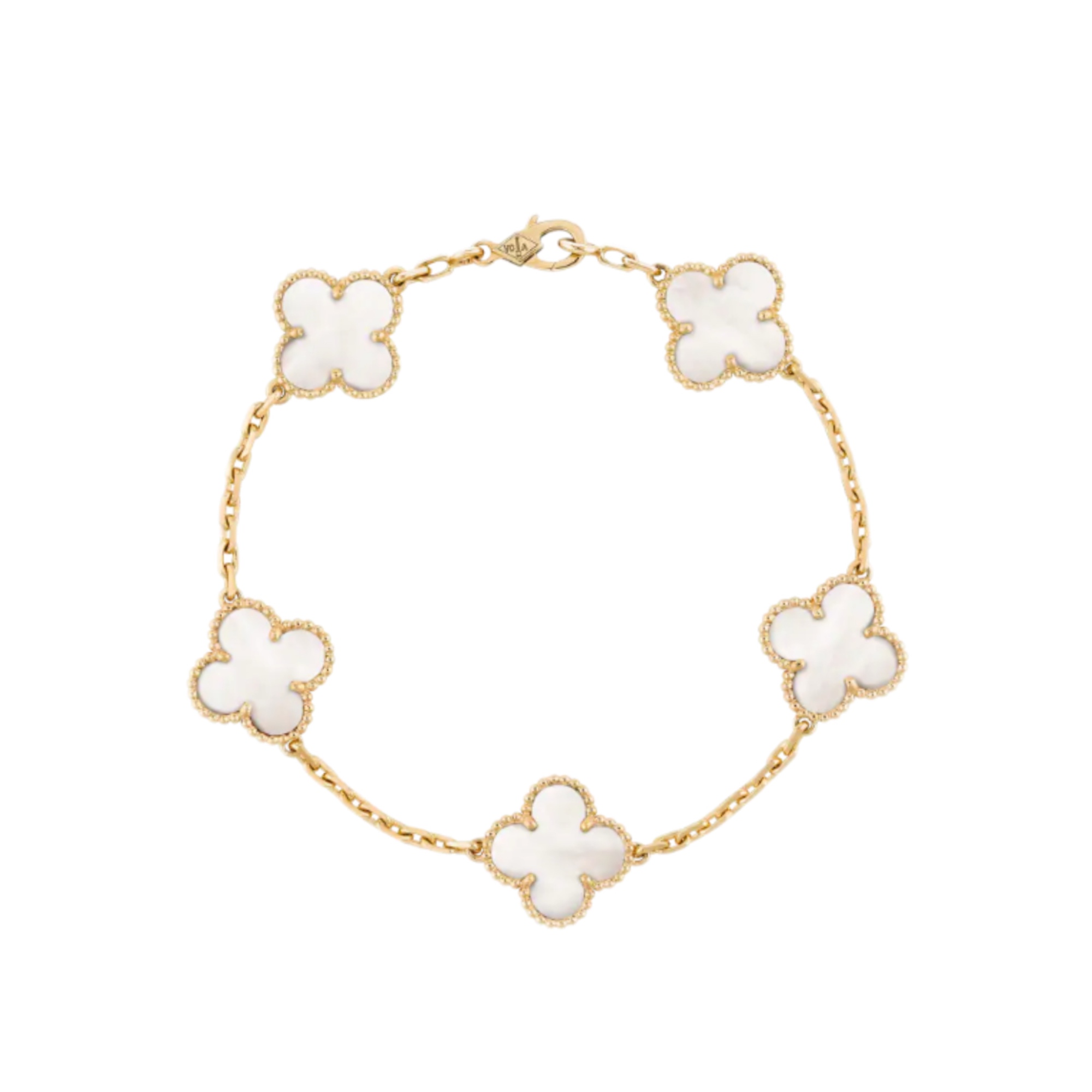 95新 梵克雅宝 安洁利严选四叶幸运系列/SK0124347 手链