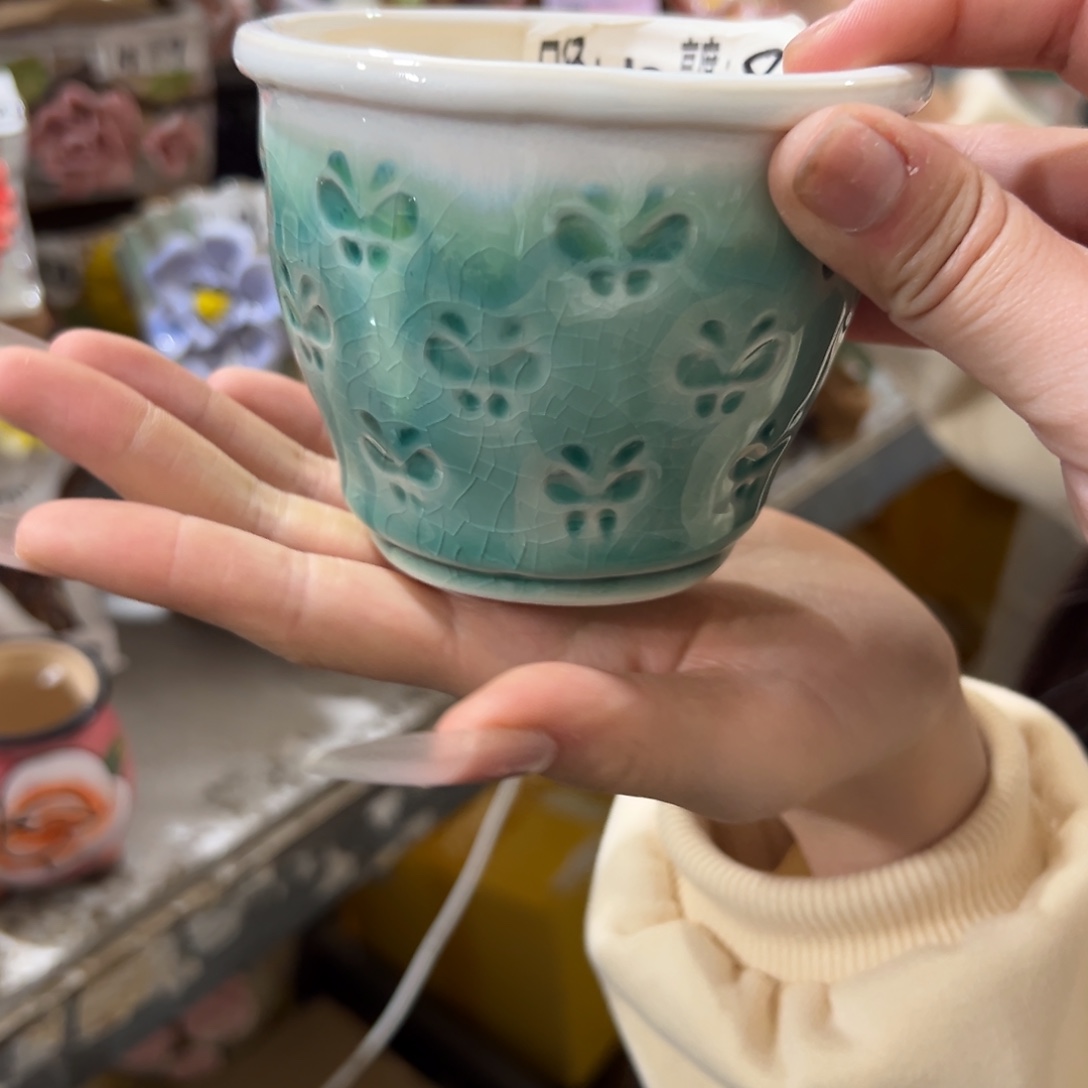 满20米飞爱退拉黑多肉花盆