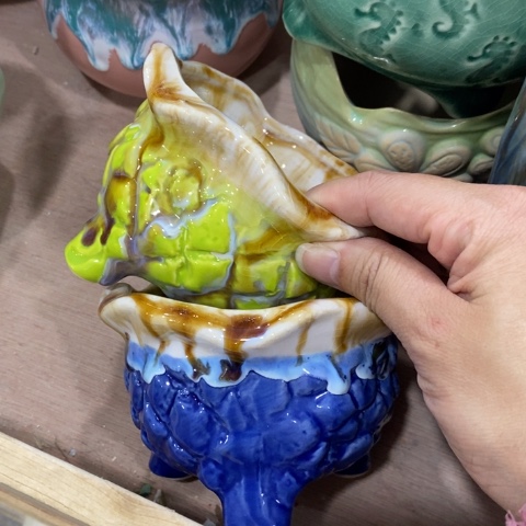 陶瓷Q286浅绿，深蓝6161361