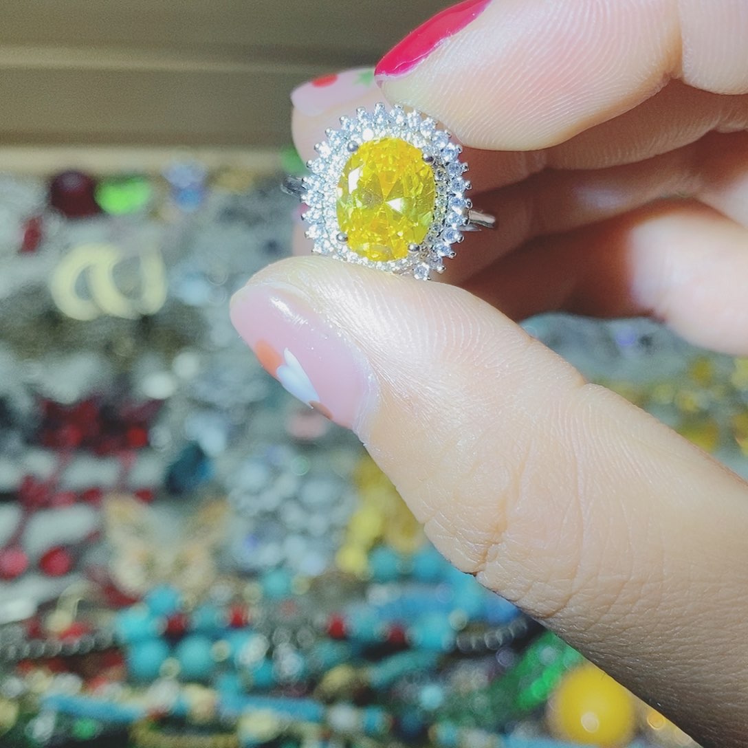 【闪购商品】托帕石耳饰银S925镶嵌