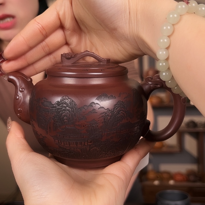 紫砂茶壶宜兴紫砂工艺