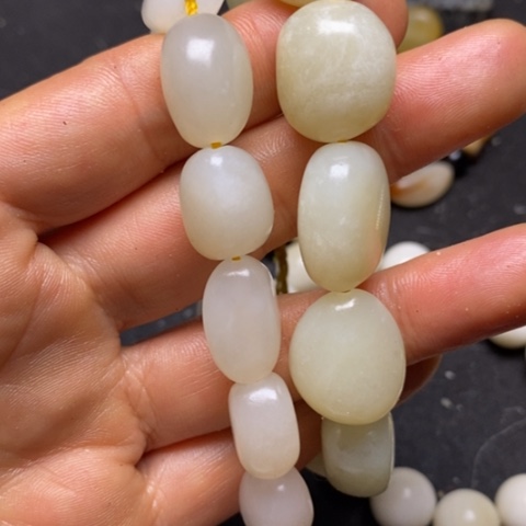 和田玉珠宝奇石未镶嵌浮*