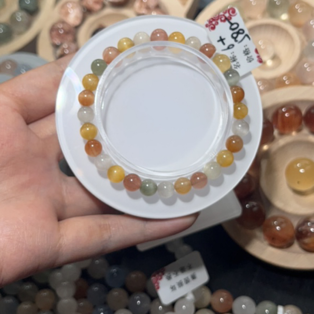 彩兔 水晶6➕杨枝甘露色系全净体