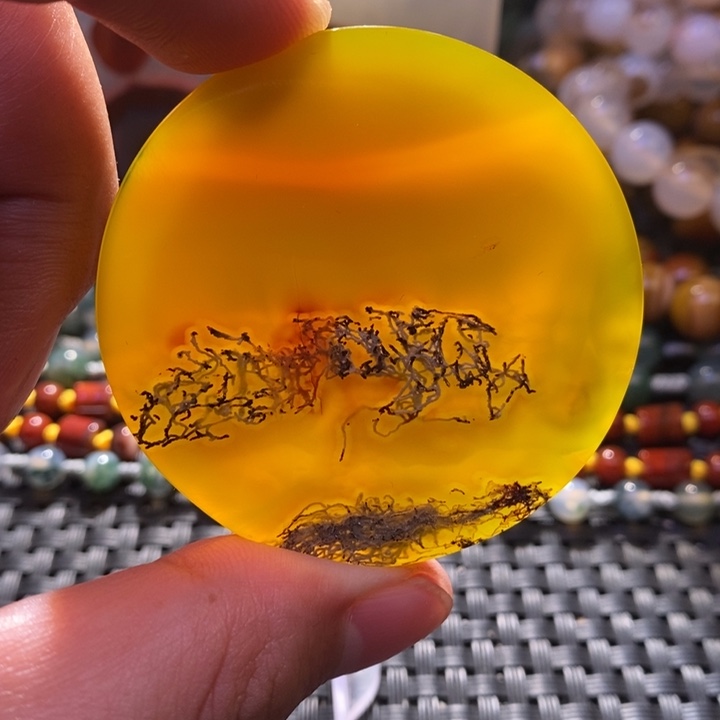 【闪购商品】玛瑙/玉髓颈饰未镶嵌绿*?