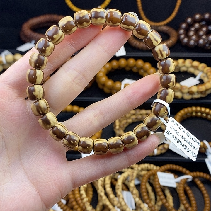 手串紫金鼠纯实心三花老型