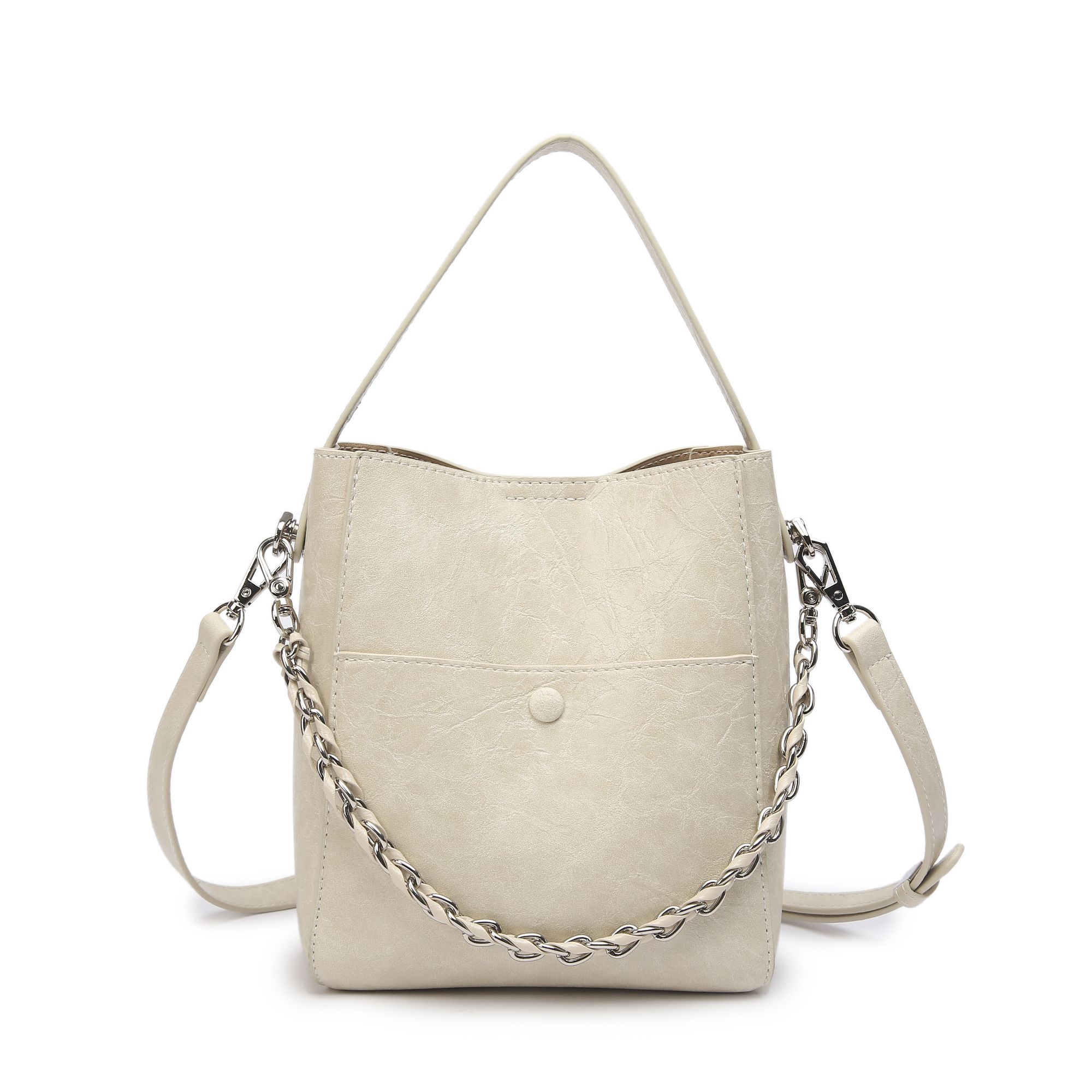 佑一【RAIN.CUN】SKL-7535-米白轻奢时尚百搭气质女包