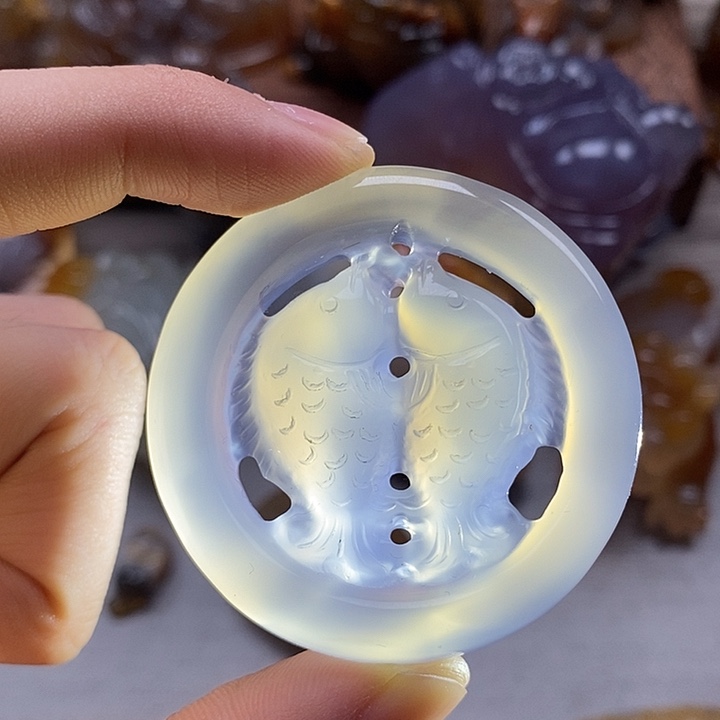 玛瑙/玉髓未镶嵌颈饰