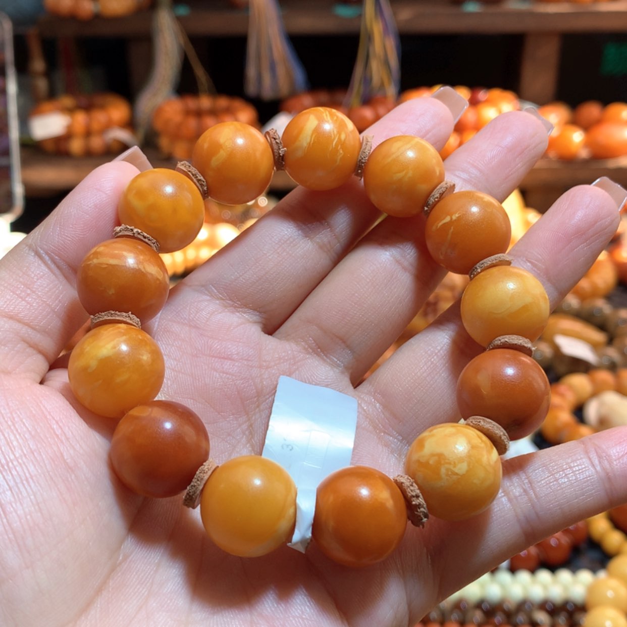 【闪购商品】手串蜜蜡未镶嵌用****0蜜蜡手串