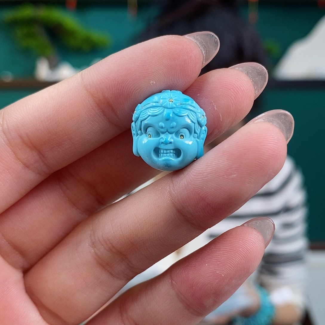 绿松石珠宝奇石未镶嵌