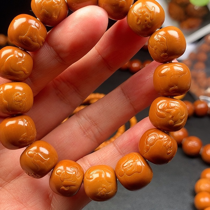 橄榄核手串/手链济****奶老型无相14