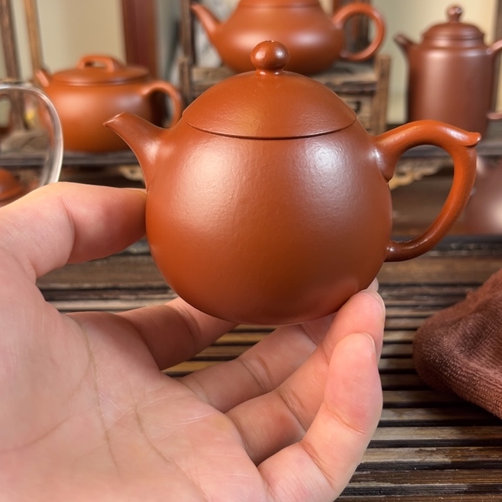 茶壶紫砂原矿紫砂手工制作
