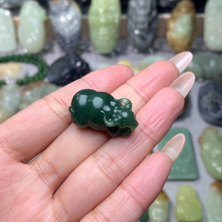 和田玉挂件未镶嵌