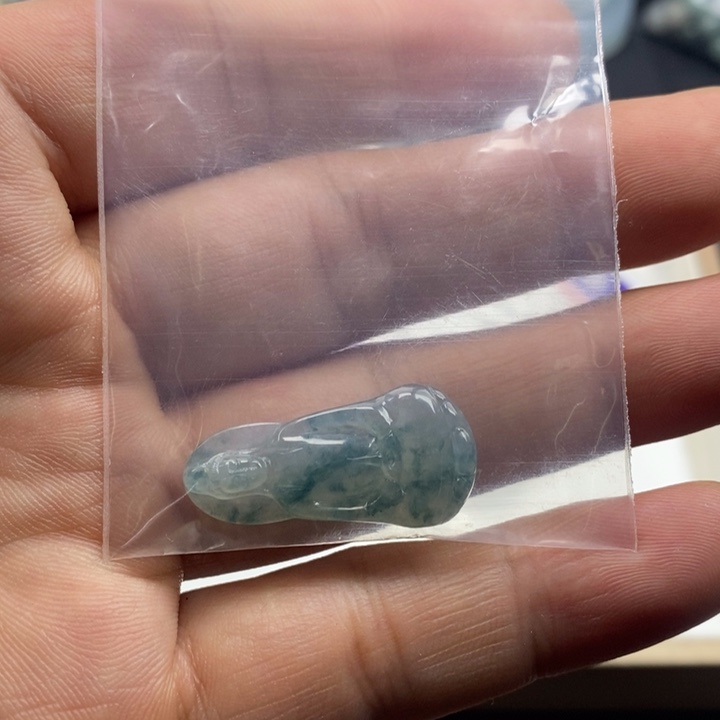 @***@翡翠未镶嵌颈饰翡翠料子