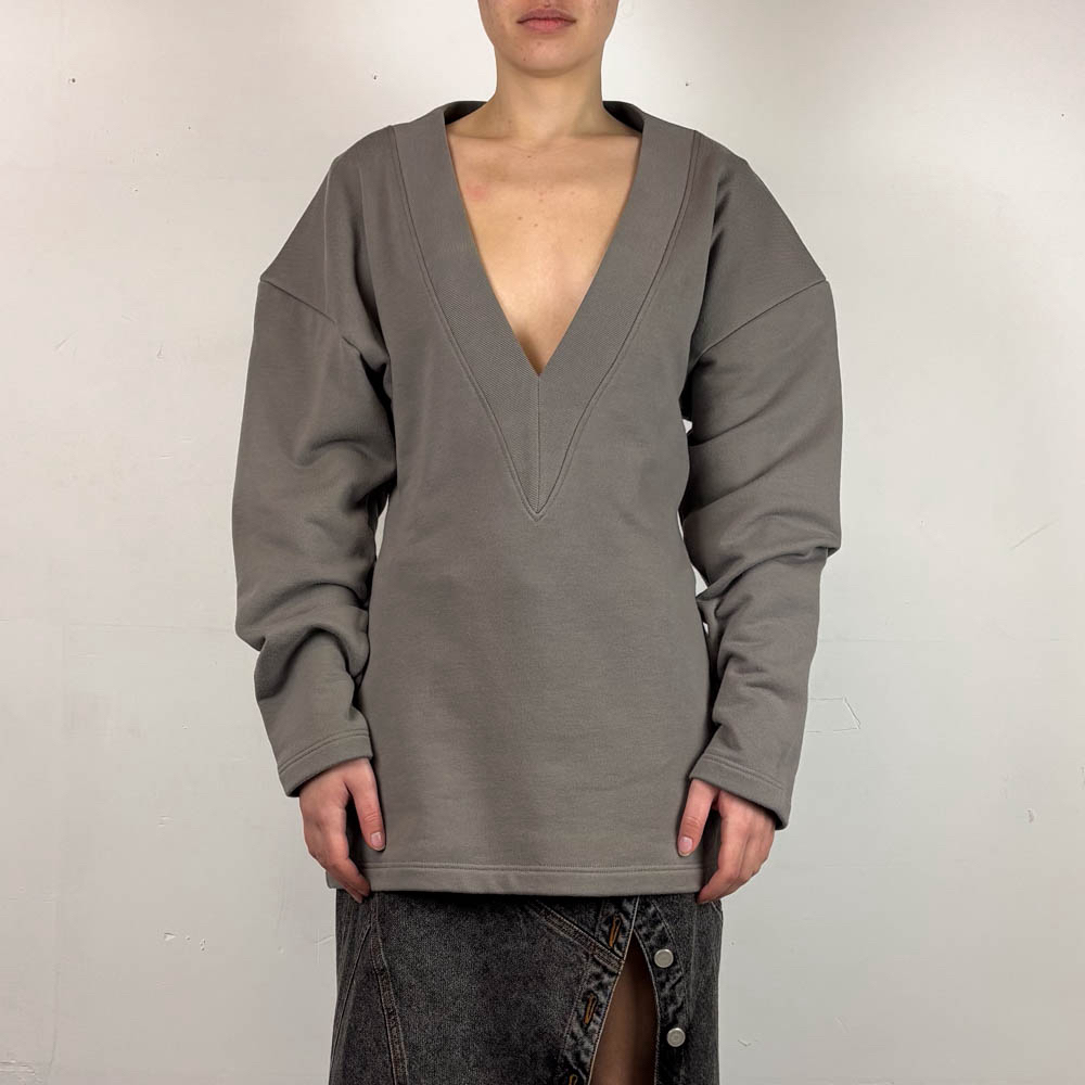 TSOUL【RIZ POLI】带肩深 V 运动衫