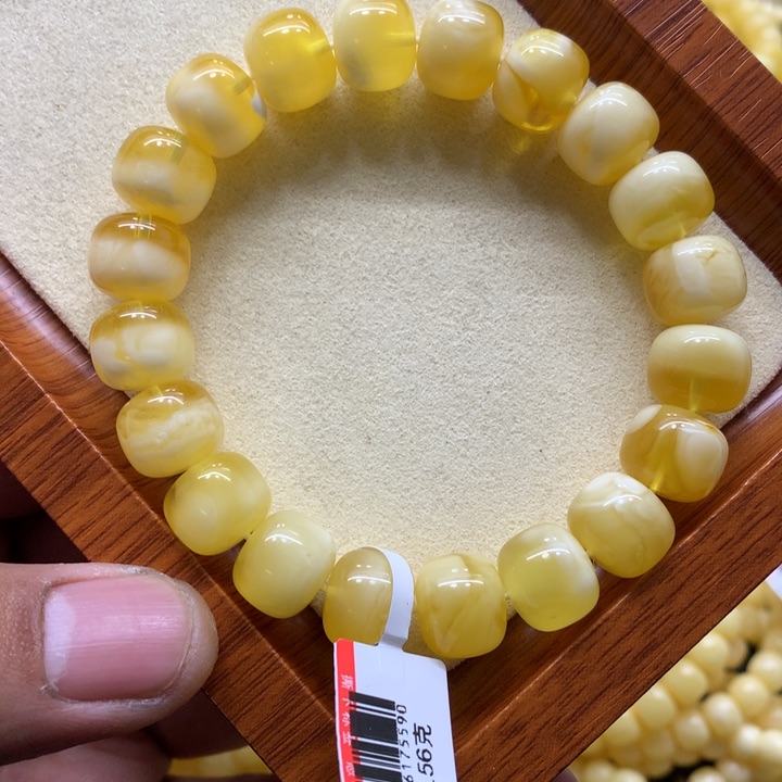 蜜蜡手链未镶嵌蜜蜡