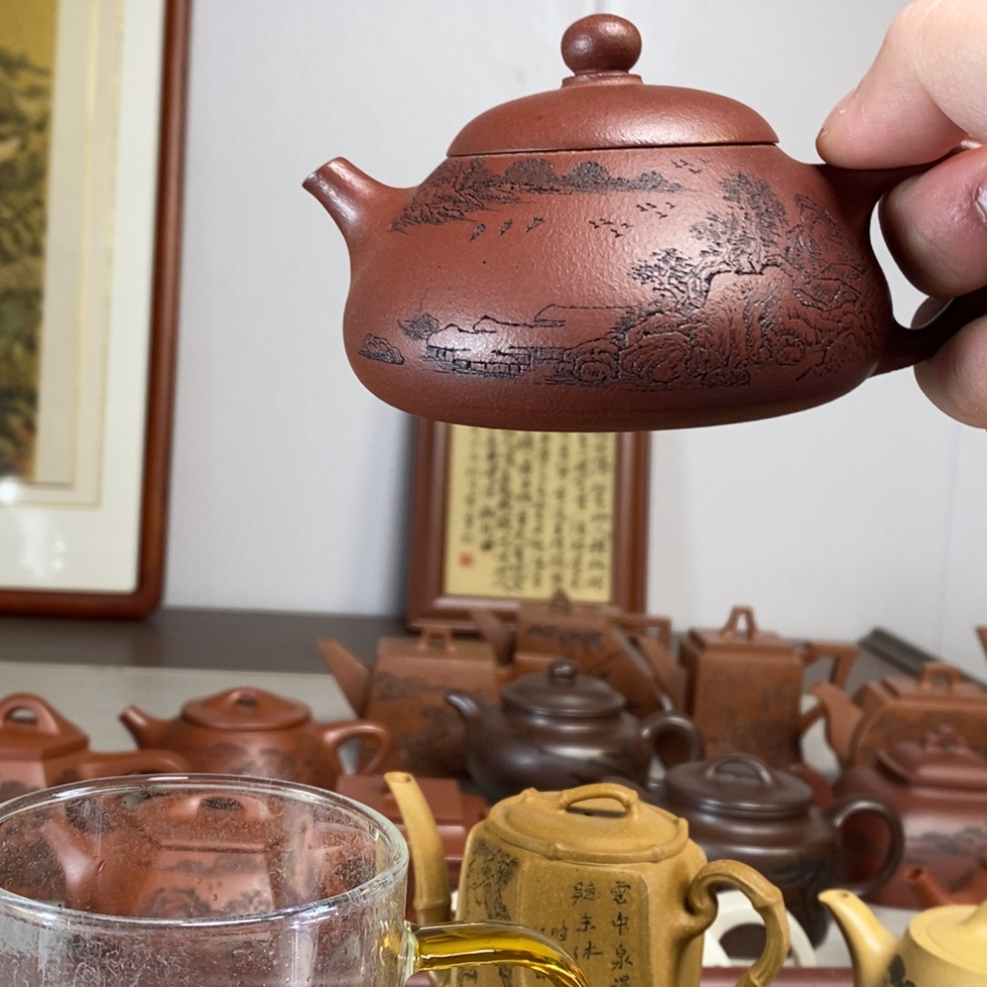 茶壶紫砂原矿泥料传统工艺制作