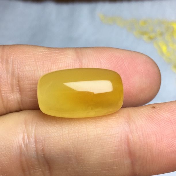 微瑕疵蜜蜡桶珠约12.1×20.7mm原石手作天然原矿保真无烤色无优化