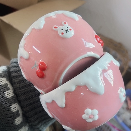 碗微瑕可爱可爱满20包邮