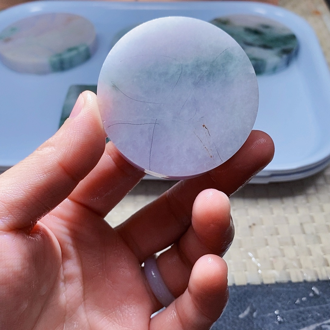 翡翠未镶嵌颈饰888