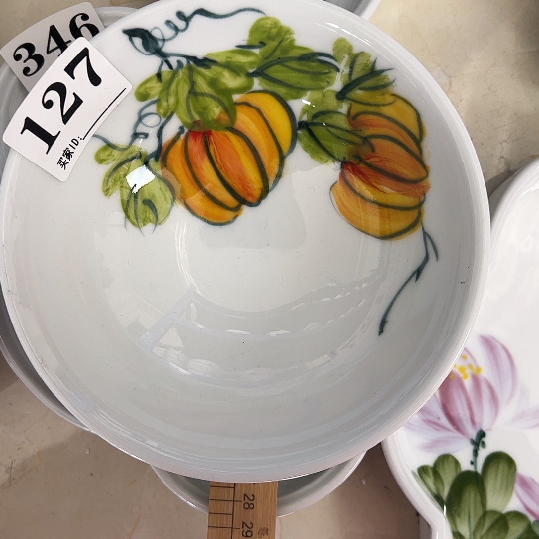 瓷片晴*景德镇陶瓷手工手绘制作