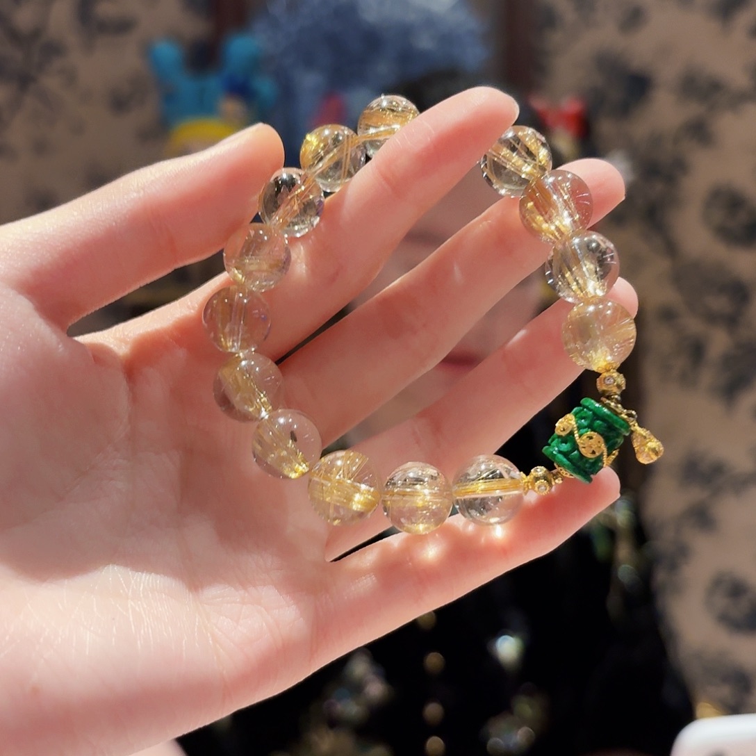 水晶手链未镶嵌手串