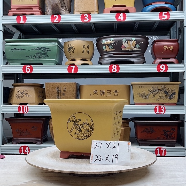 紫砂花盆紫砂花盆