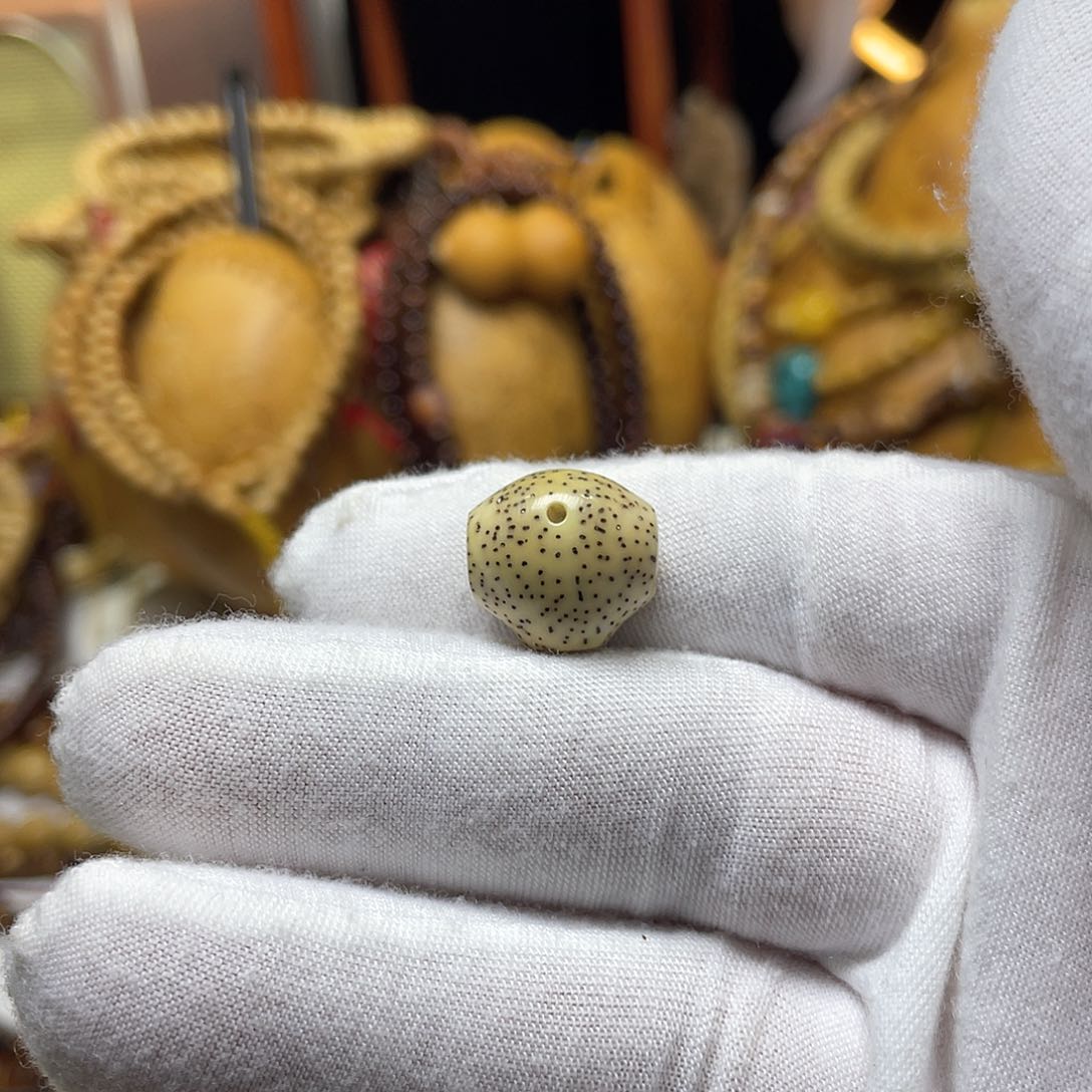 手串星月菩提雕刻三通原生态