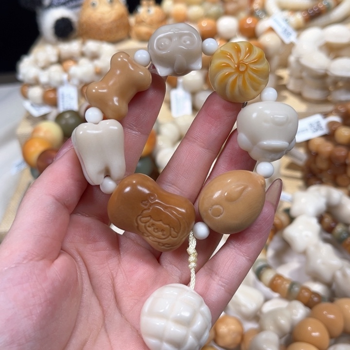 菩提根/象牙果手串全家福1.16 38