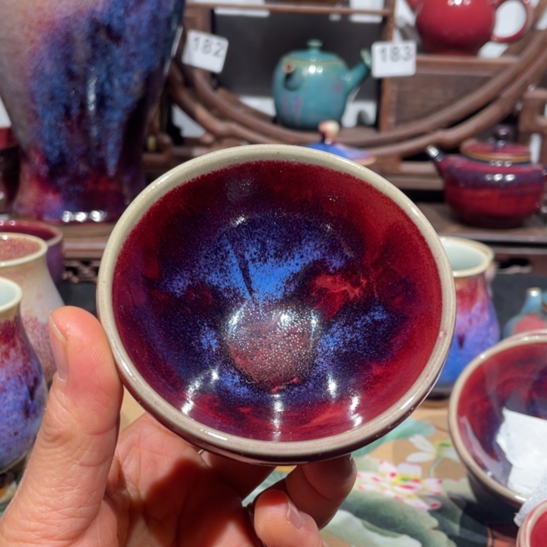 中国神后钧瓷茶器