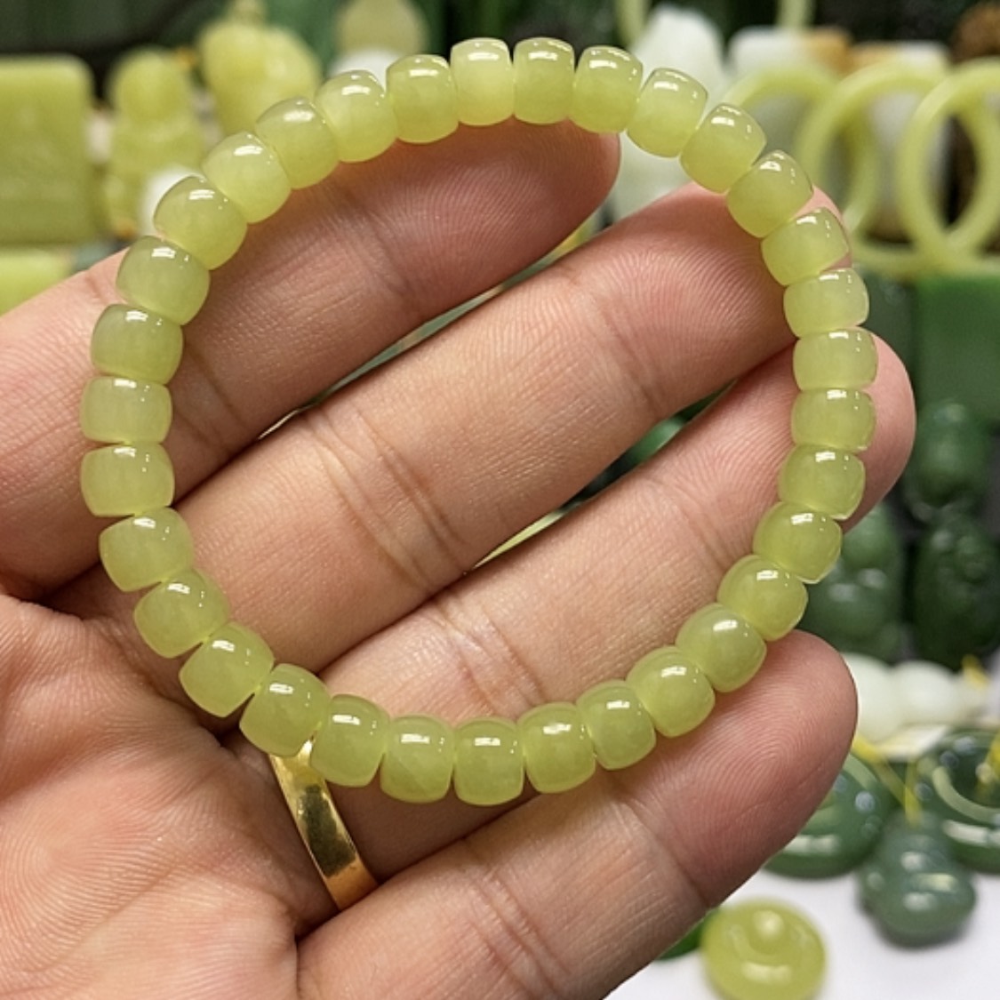 【闪购商品】手链未镶嵌和田玉