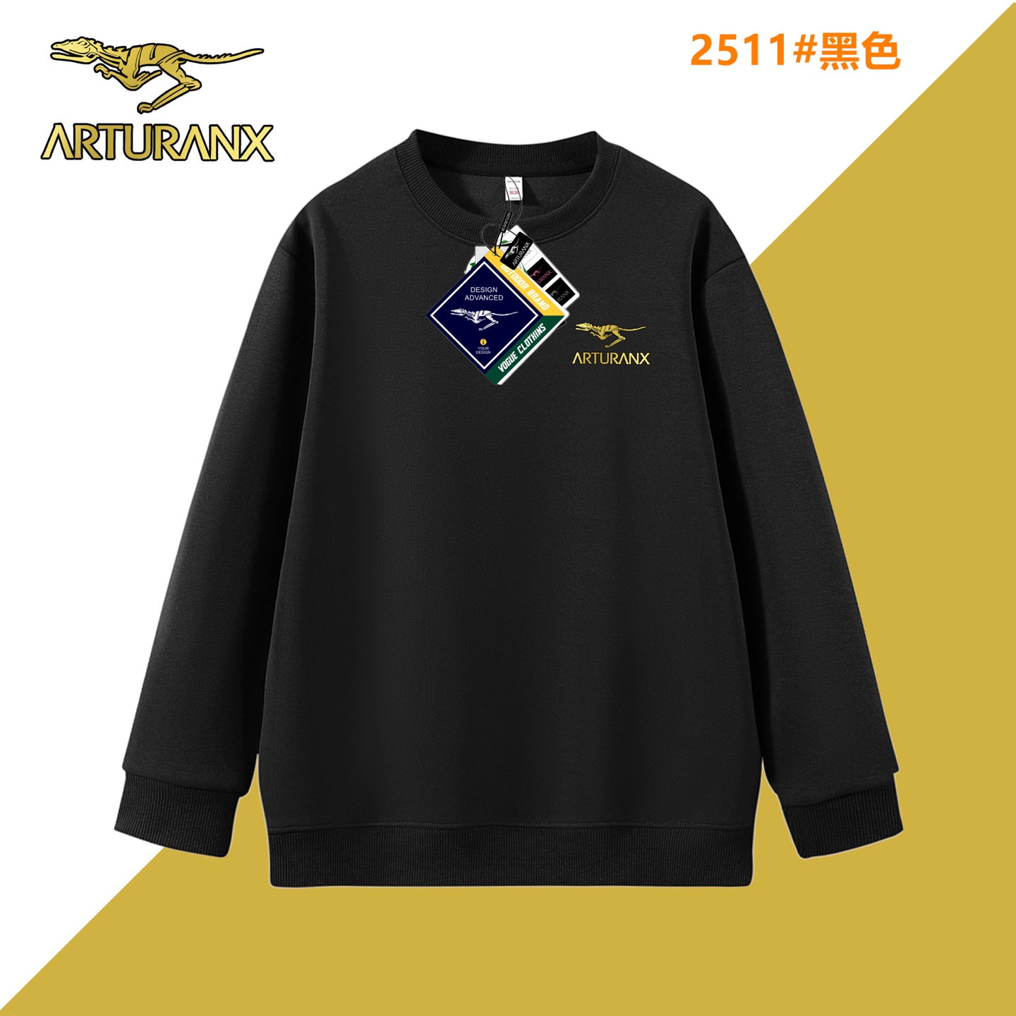 （法龙）2025高端男女款秋冬打底卫衣2511