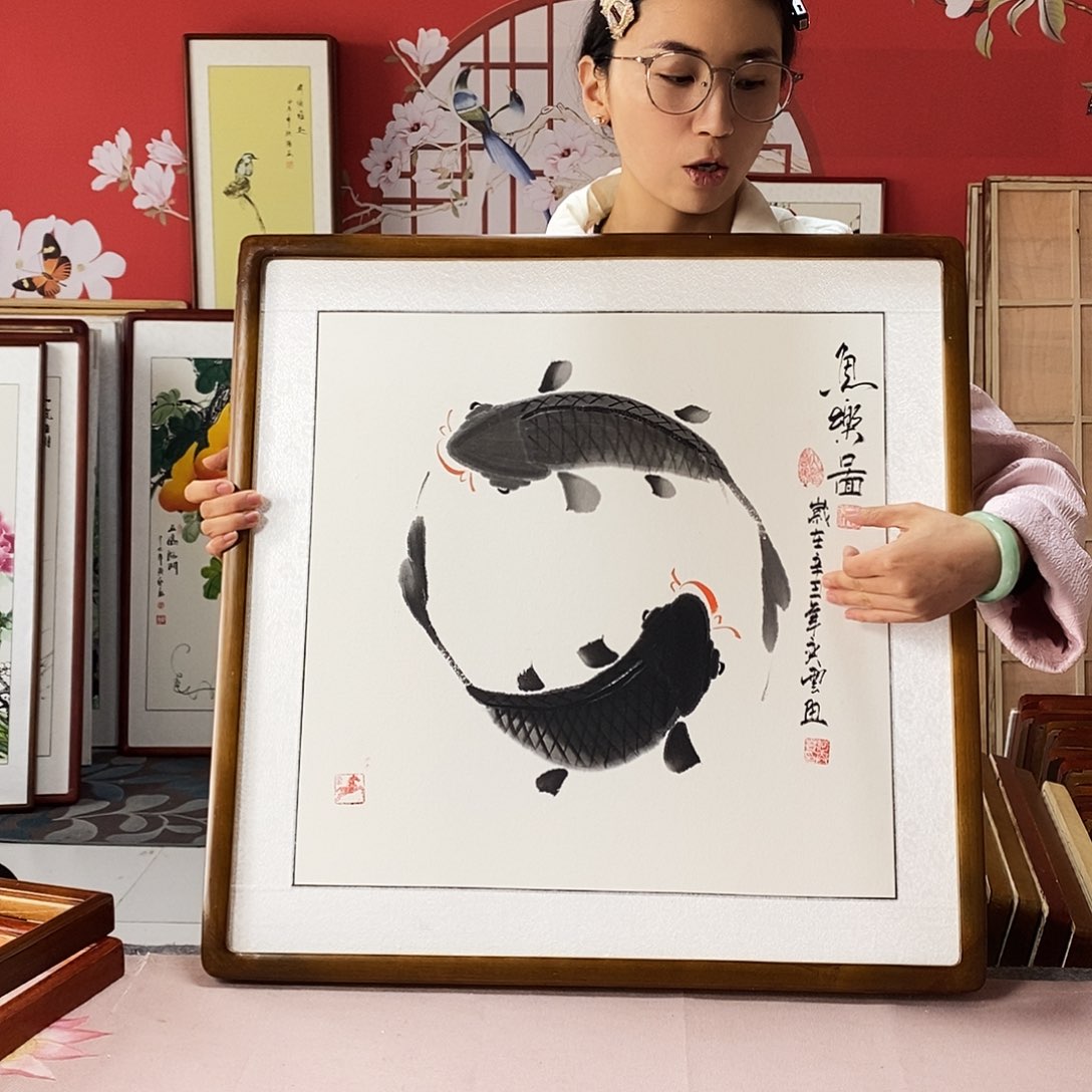 国画手写手绘62✖️62国画作品